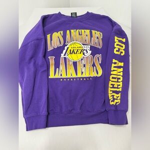 Vintage Los Angeles Lakers Crew Neck Sweatshirt